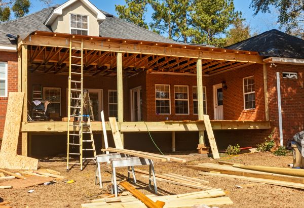 Sagging Deck Repair in Roseville