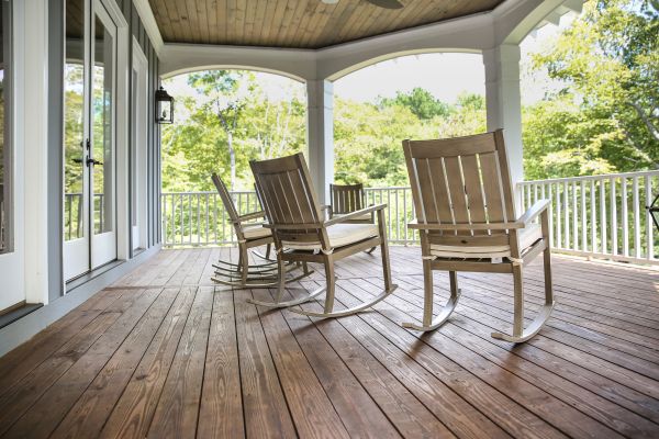Wood Porch Repair in Roseville