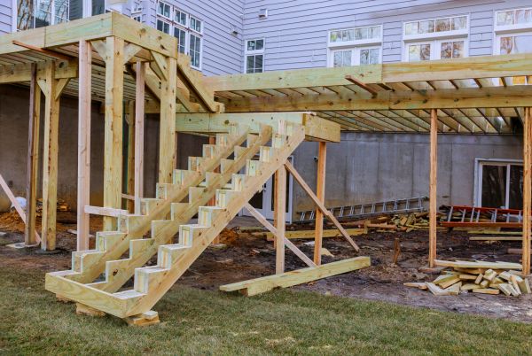 Deck Post Replacement in Roseville