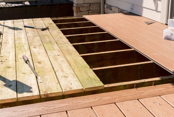 Deck Floor Replacement in Roseville