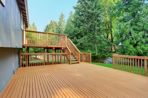 Multi Level Deck Installation in Roseville