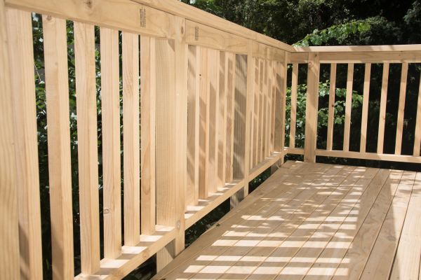 Pine Deck Installation in Roseville