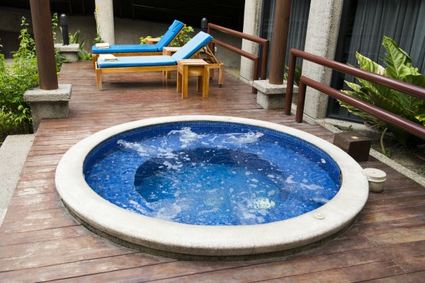 Hot Tub Deck Construction in Roseville