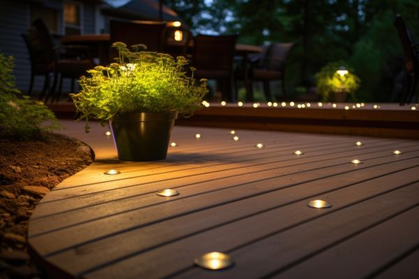 Ground Level Deck Construction in Roseville