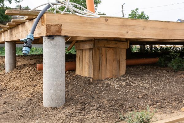 Deck Foundation Repair in Roseville