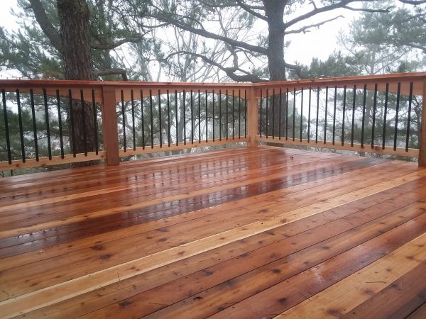 Cedar Deck Repair in Roseville